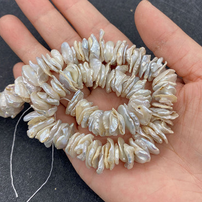 Irregular Natural Freshwater Pearl Beads Featuring Baroque Style For Jewelry Making