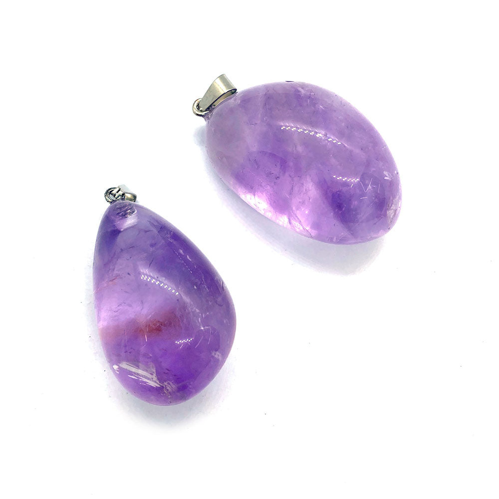 Crystal February Birthstone Amethyst Melon Seed Buckle Jewelry Accessory In Natural Purple With Irregular Craft