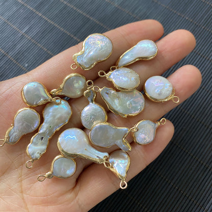 Natural Freshwater Pearl Pendant Featuring Irregular Craftsmanship In Retro Style Jewelry Accessories