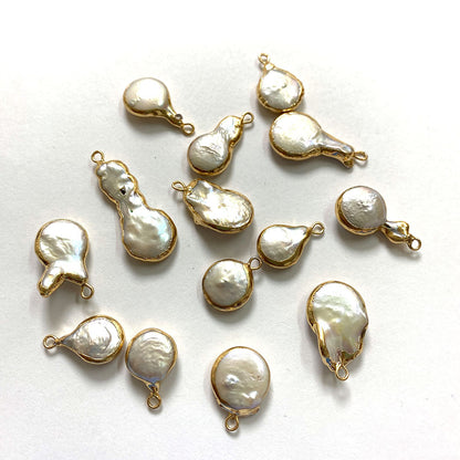Natural Freshwater Pearl Pendant Featuring Irregular Craftsmanship In Retro Style Jewelry Accessories