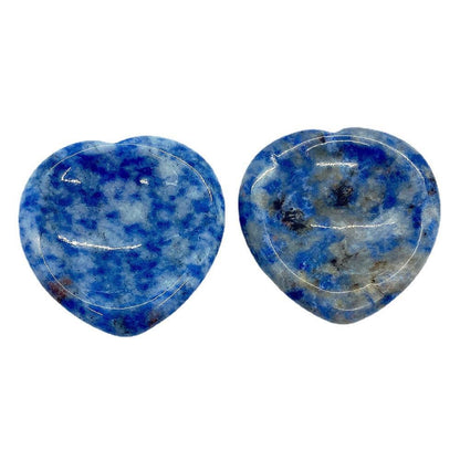 Heart Shape Natural Stone Beads With Smooth Polished Finish, 1 PCS Package For Jewelry Making