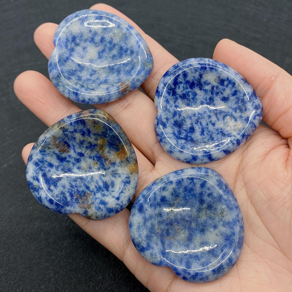 Heart Shape Natural Stone Beads With Smooth Polished Finish, 1 PCS Package For Jewelry Making