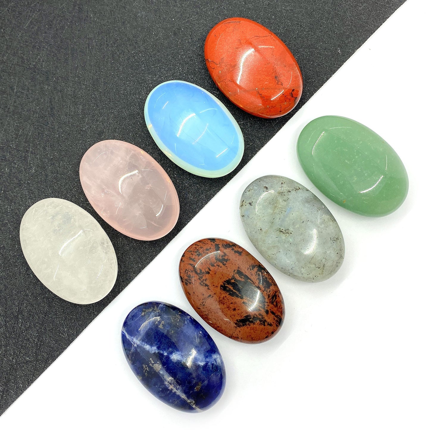 Swan Natural Stone Beads With Polished October Birthstone Opal Inlay For Jewelry Making