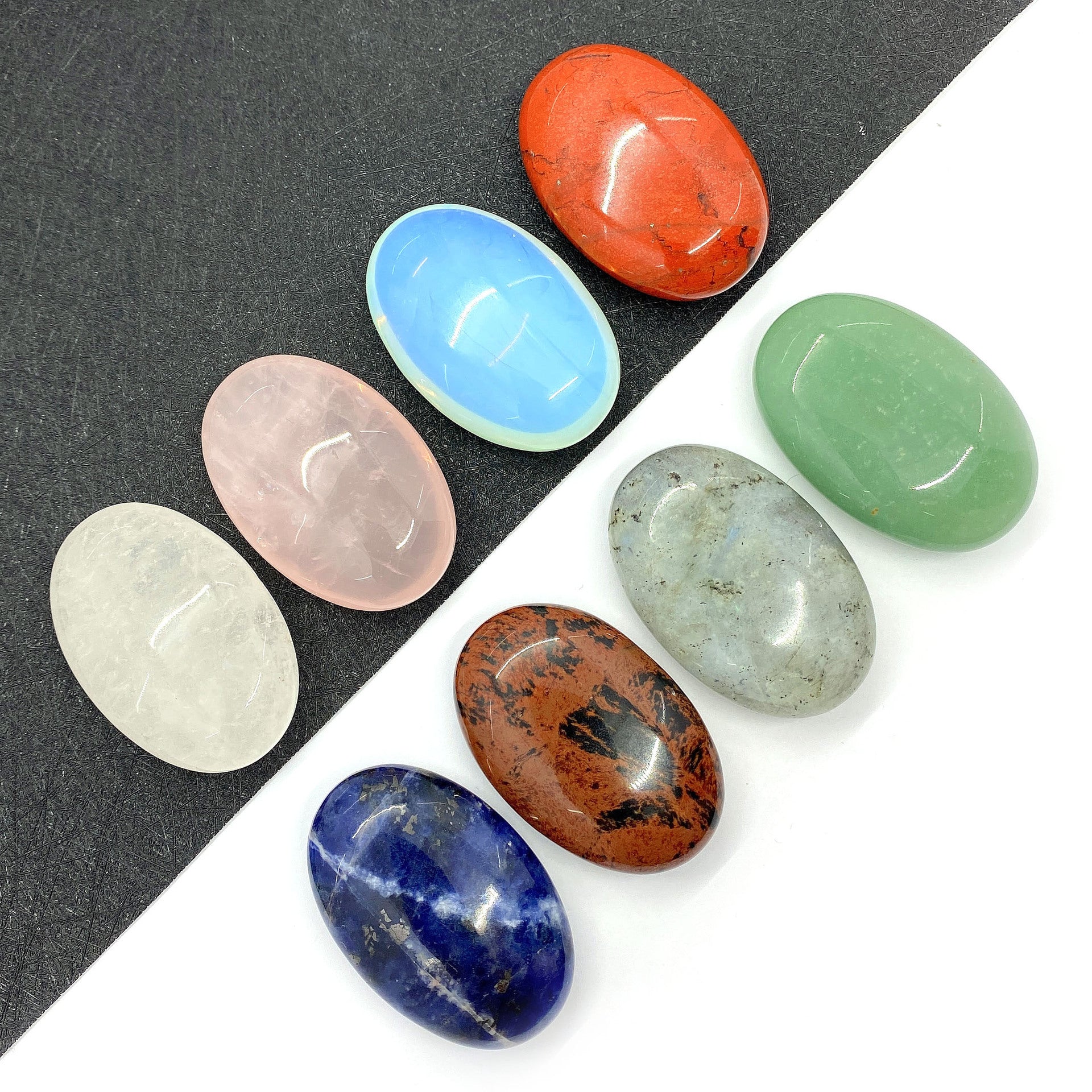 Swan Natural Stone Beads With Polished October Birthstone Opal Inlay For Jewelry Making