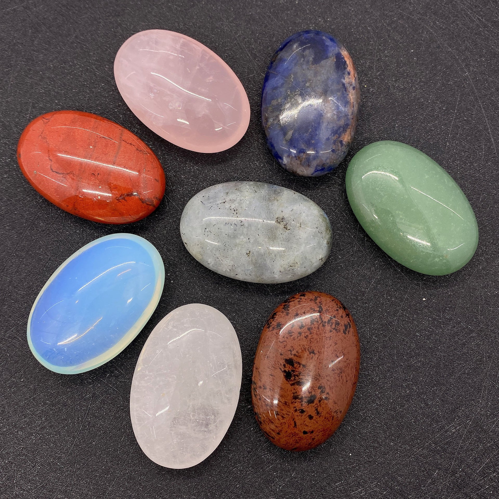 Swan Natural Stone Beads With Polished October Birthstone Opal Inlay For Jewelry Making