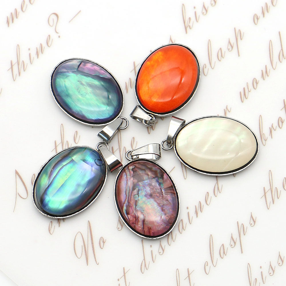 Mermaid Shell Pendant Featuring Electroplated Craftsmanship For Unique Jewelry Making