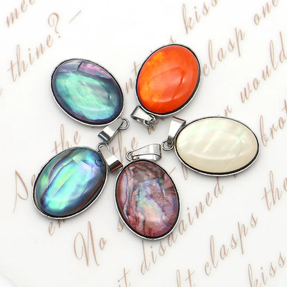 Mermaid Shell Pendant Featuring Electroplated Craftsmanship For Unique Jewelry Making