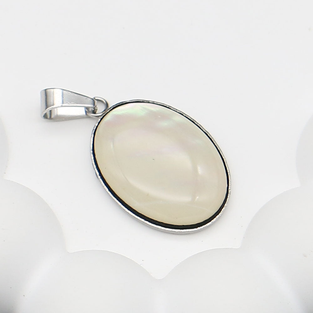 Mermaid Shell Pendant Featuring Electroplated Craftsmanship For Unique Jewelry Making