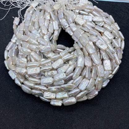 Polished Freshwater Pearl Beads With Irregular Baroque Pearl Inlay, Diameter 10mm, Baroque Style Jewelry Making