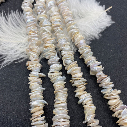 Irregular Natural Freshwater Pearl Beads Featuring Baroque Style For Jewelry Making