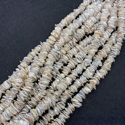 Irregular Natural Freshwater Pearl Beads Featuring Baroque Style For Jewelry Making