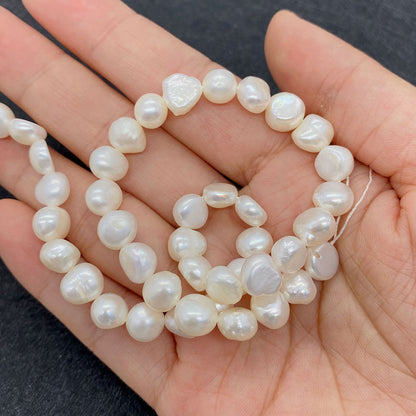 Smooth Polished Freshwater Pearl Beads For Jewelry Making, Diameter 4mm With Hole Size 4~4.9mm