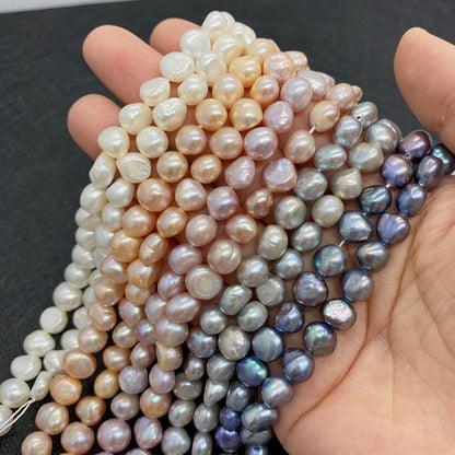 Smooth Polished Freshwater Pearl Beads For Jewelry Making, Diameter 4mm With Hole Size 4~4.9mm