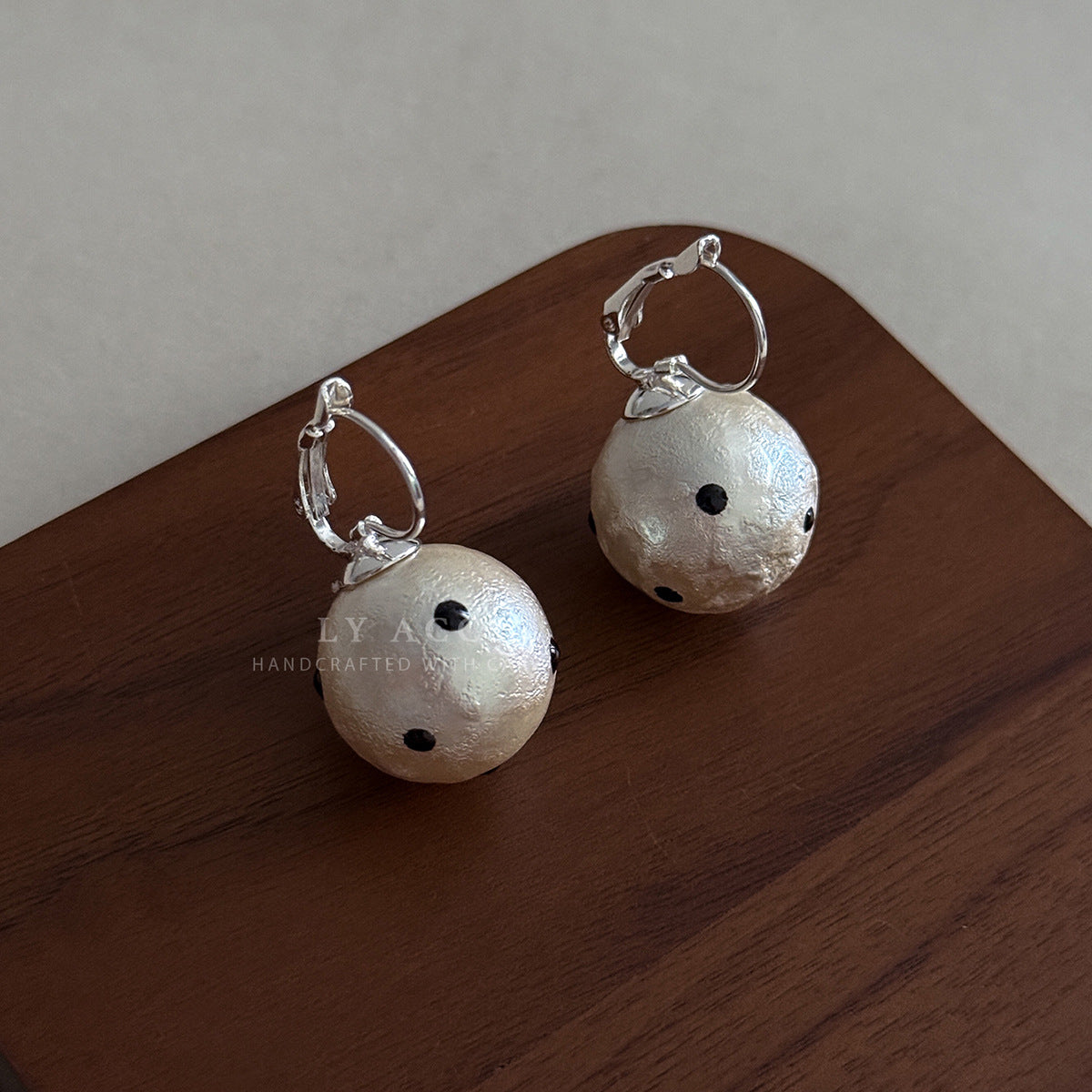 Natural Pink Flowers Stud Earrings For Women In Copper With Real Gold Plated Enamel Craft
