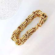 15mm Gold Bracelet
