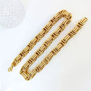 Gold Necklace 11mm*60cm