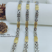 Item Gold Necklace 6mm*56CM