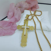 Gold Pendant 3mm * 55cm Pearl Chain