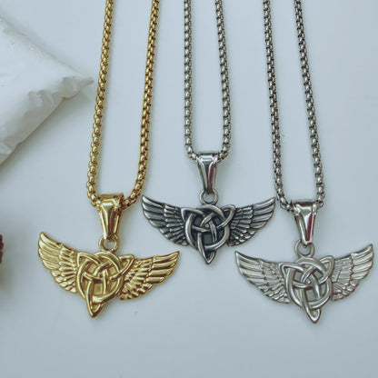 Polished Titanium Steel Animal Pendant For Men In Steel Color, Perfect For Summer Wear