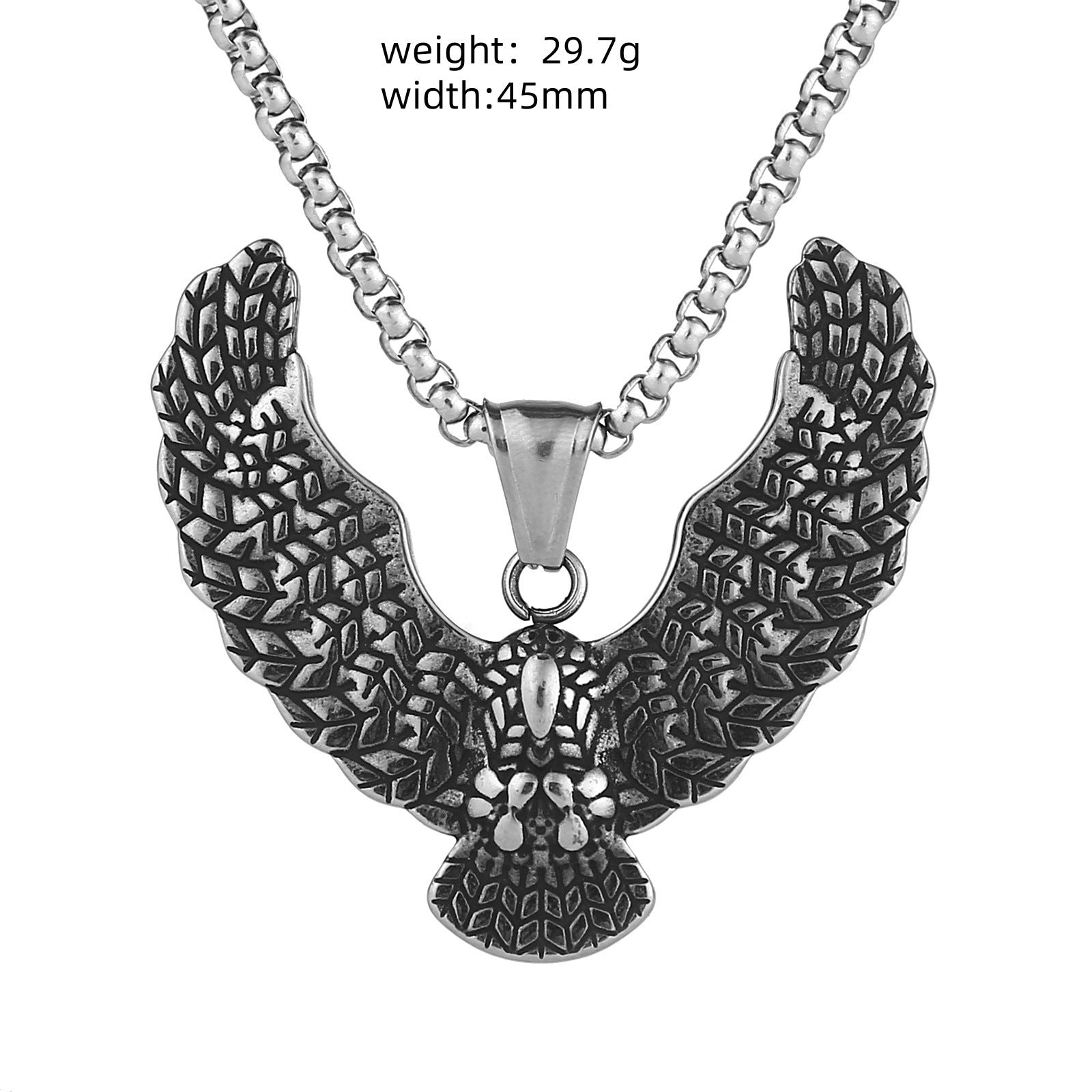 Men's Animal Pendant Made Of Durable 304 Stainless Steel In Elegant Gold Finish