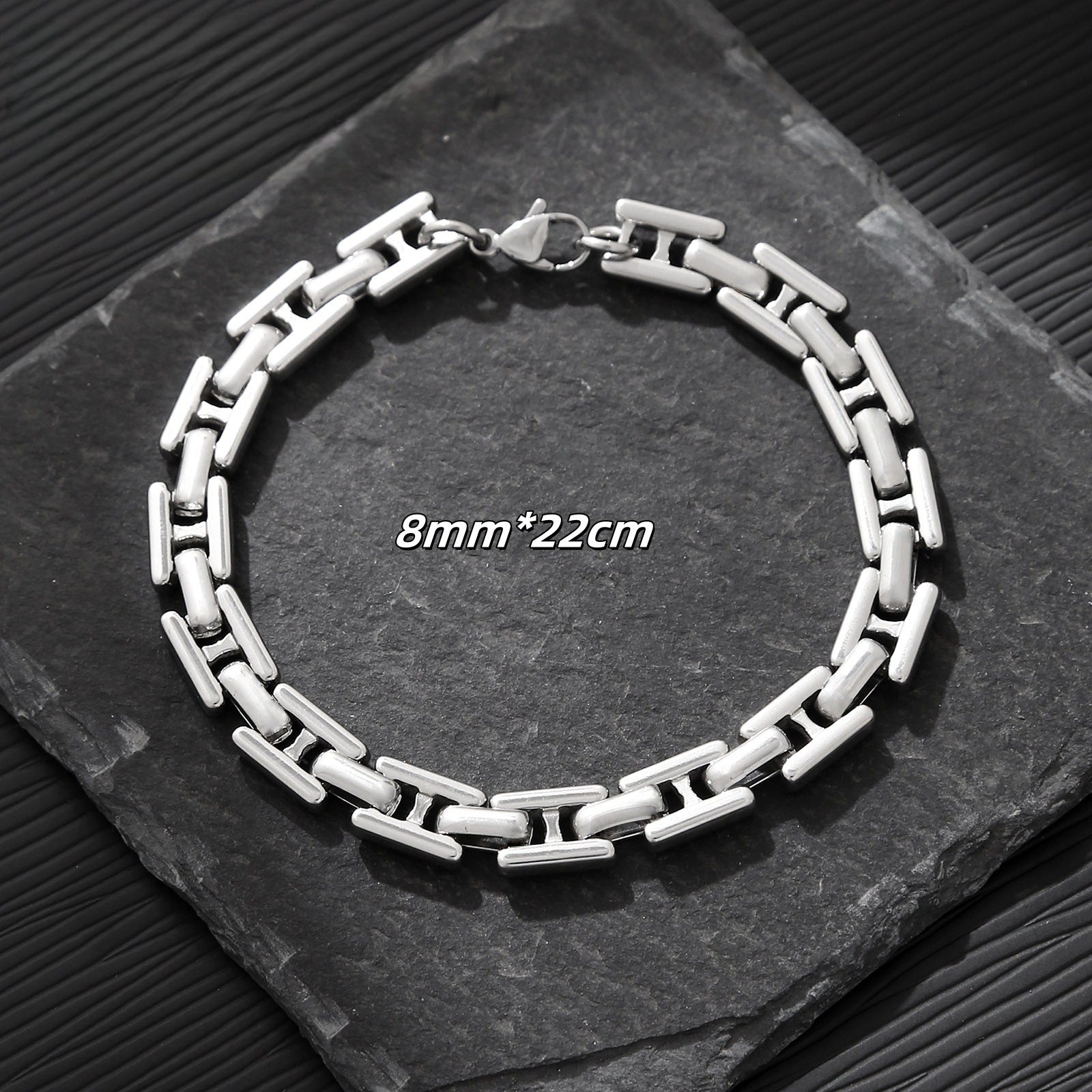U Shape Necklace In Steel Color Featuring 304 Stainless Steel Pendant With Titanium Steel Chain And Electroplated Finish, Unisex
