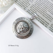 Steel-colored Pendant-style 3