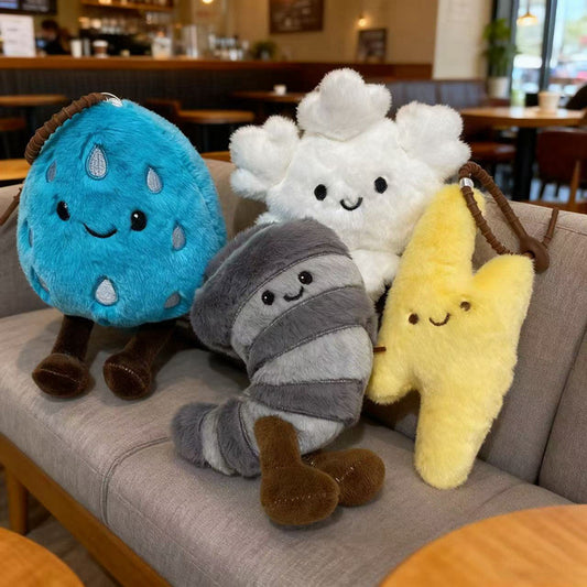 Tornado Stuffed Animal Plush Toy For Adults, Soft PP Cotton Material Plush Doll