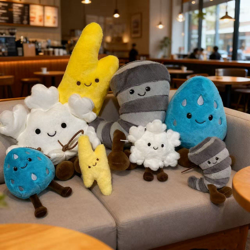 Tornado Stuffed Animal Plush Toy For Adults, Soft PP Cotton Material Plush Doll