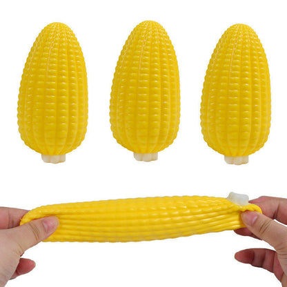 Novelty Corn Squishy Toy Made Of Soft TPR Material, Fun Prank Toy For Stress Relief And Sensory Play