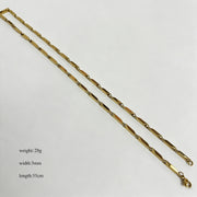 Gold Necklace 3mm*55cm