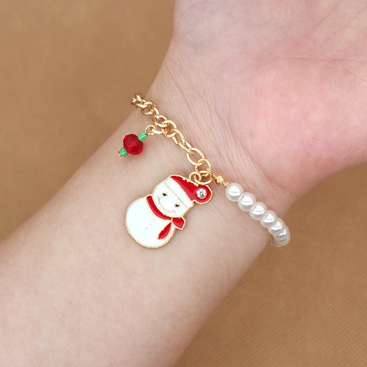 Unisex Elk Alloy Bracelet, Perfect For Christmas Festival Accessories