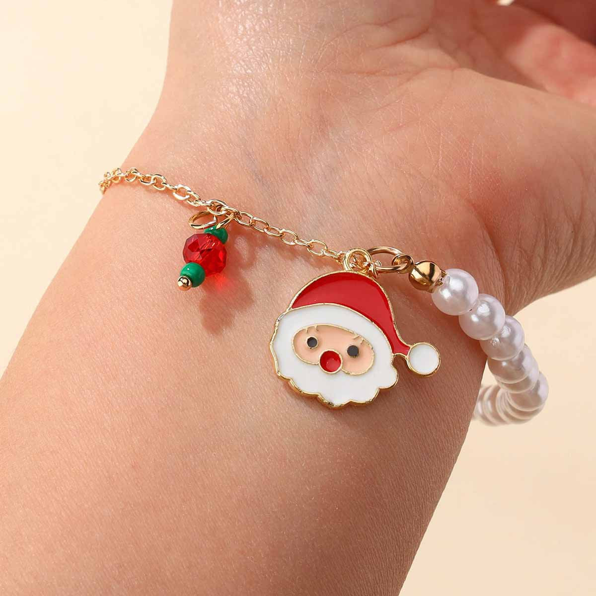 Unisex Elk Alloy Bracelet, Perfect For Christmas Festival Accessories