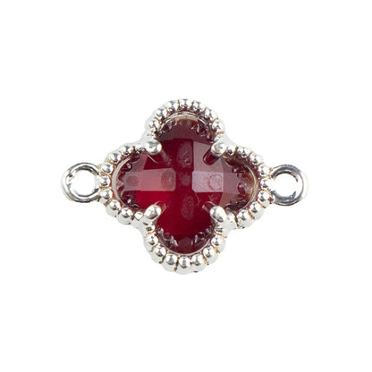 Lucky Heart Alloy Pendant Featuring Inlay Craftsmanship In Original Design Jewelry Accessories