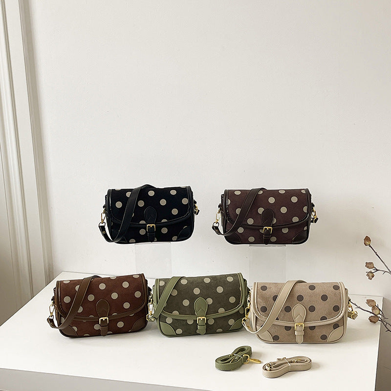 Women’s Square Crossbody Bag With Sewing Thread Detail, Single Shoulder Strap, Perfect For Autumn