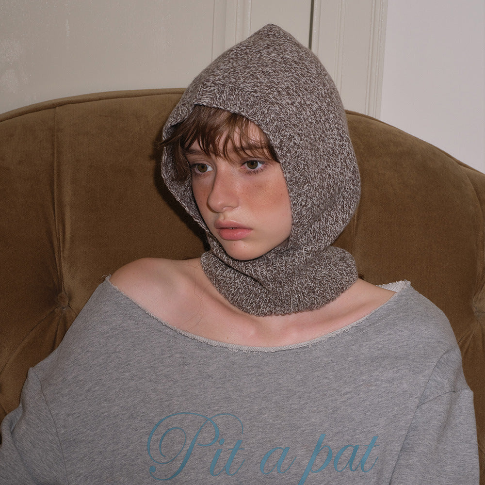 Multicolor Warm Punk Women Wool Cap Brimless, Handmade With High-Quality Wol Material