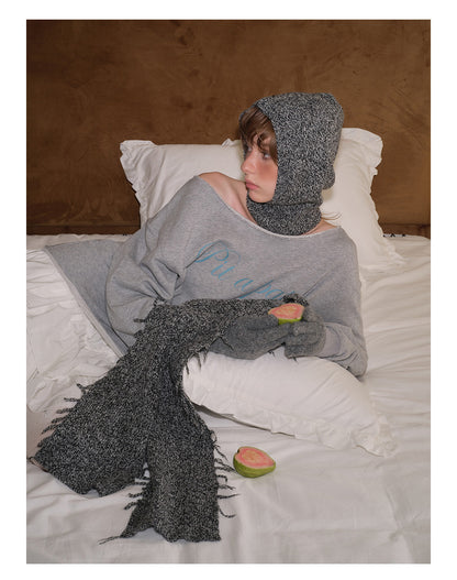Multicolor Warm Punk Women Wool Cap Brimless, Handmade With High-Quality Wol Material