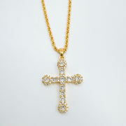 White-Cross Necklace