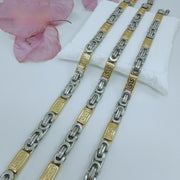 Gold-plated Necklace 6mm*70cm