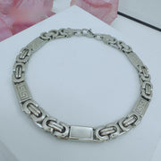 Steel Color Bracelet 6mm*22cm