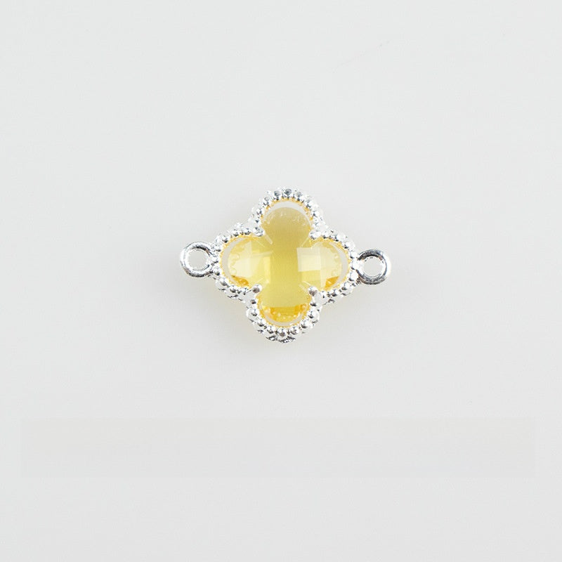 Lucky Heart Alloy Pendant Featuring Inlay Craftsmanship In Original Design Jewelry Accessories