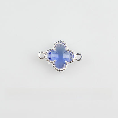 Lucky Heart Alloy Pendant Featuring Inlay Craftsmanship In Original Design Jewelry Accessories