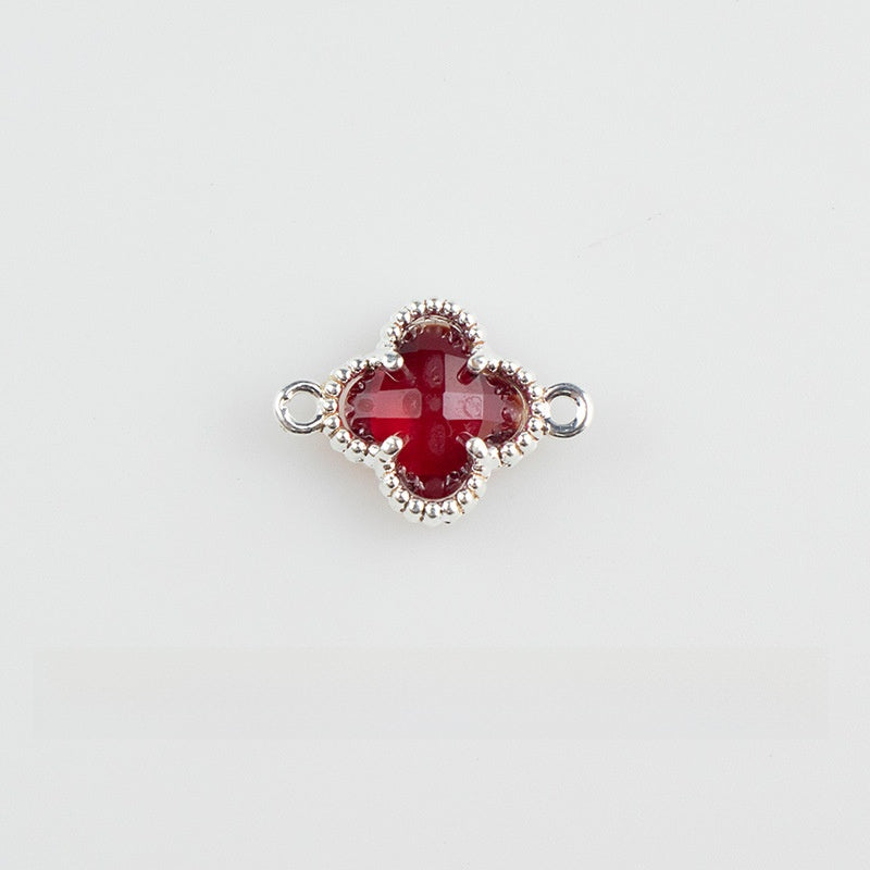 Lucky Heart Alloy Pendant Featuring Inlay Craftsmanship In Original Design Jewelry Accessories