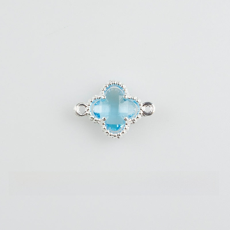 Lucky Heart Alloy Pendant Featuring Inlay Craftsmanship In Original Design Jewelry Accessories