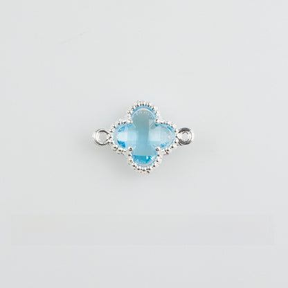 Lucky Heart Alloy Pendant Featuring Inlay Craftsmanship In Original Design Jewelry Accessories