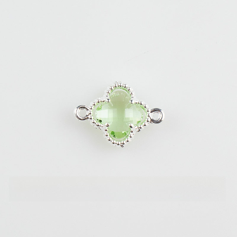 Lucky Heart Alloy Pendant Featuring Inlay Craftsmanship In Original Design Jewelry Accessories