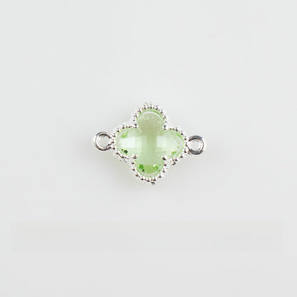 Lucky Heart Alloy Pendant Featuring Inlay Craftsmanship In Original Design Jewelry Accessories
