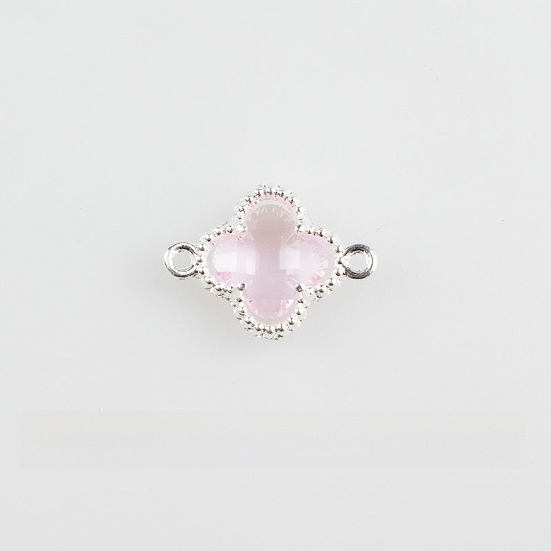 Lucky Heart Alloy Pendant Featuring Inlay Craftsmanship In Original Design Jewelry Accessories