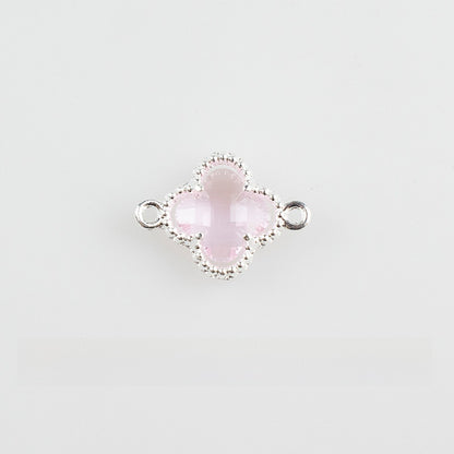 Lucky Heart Alloy Pendant Featuring Inlay Craftsmanship In Original Design Jewelry Accessories