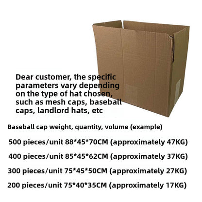 Dark Blue Cotton Baseball Cap With Wide Brim Featuring Embroidery And UV Protection For Adults