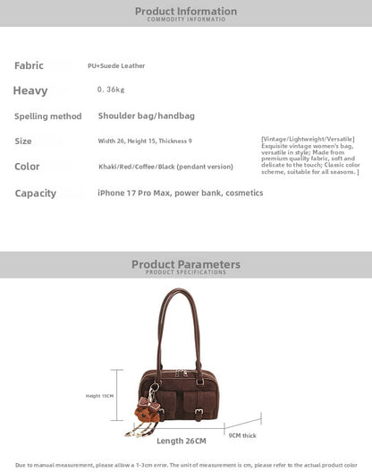 Women’s Underarm Bag In PU Leather Featuring Sewing Thread Fashion Element With Splicing And Pillow Shape, Perfect For Summer
